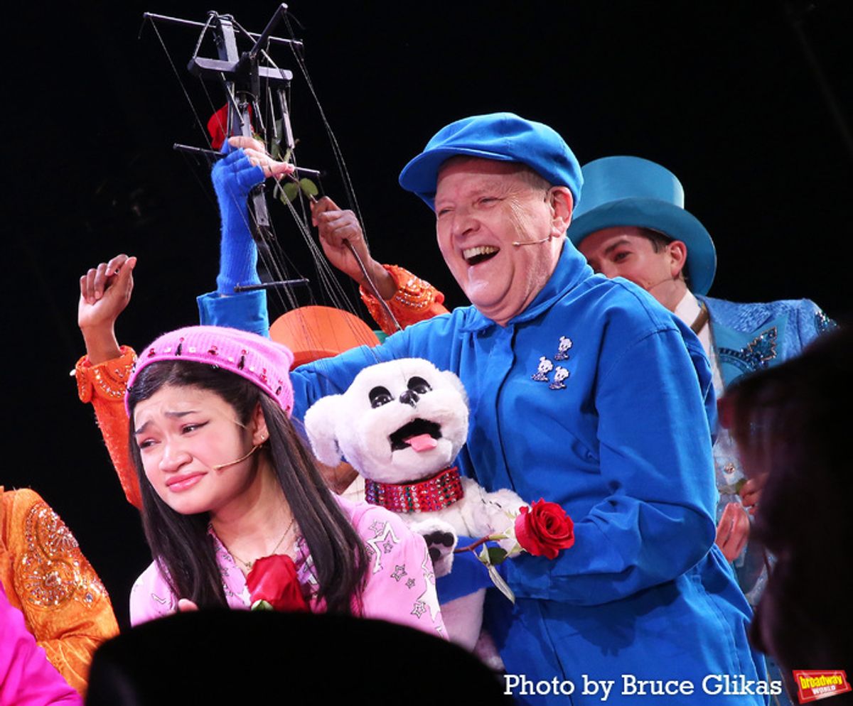 Angelica Hale, Phillip Huber and Pudgy the Dog at 