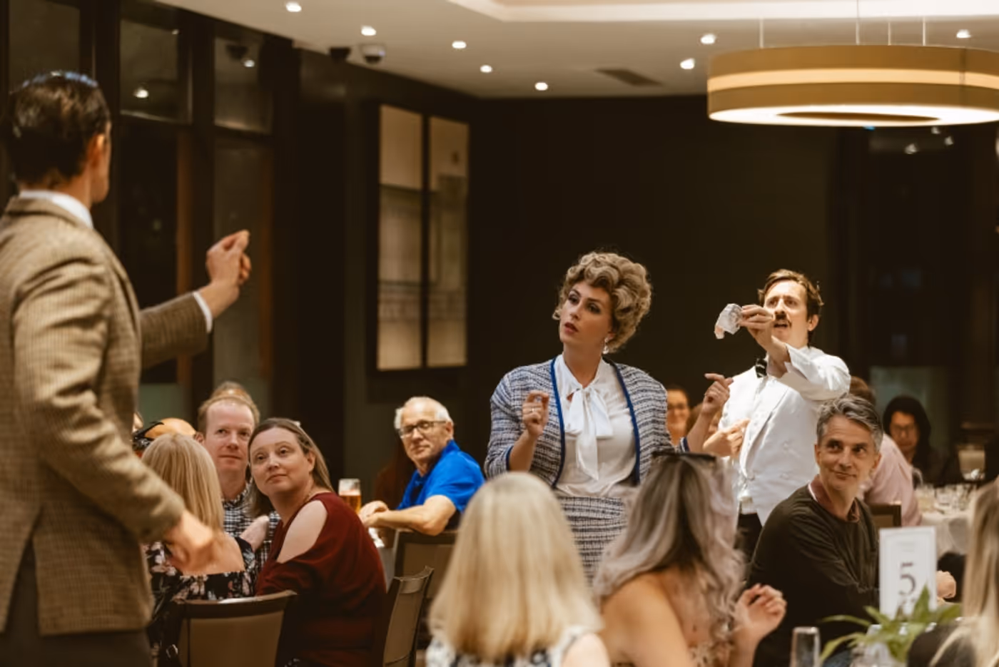 Review: FAULTY TOWERS THE DINING EXPERIENCE, President Hotel  Image