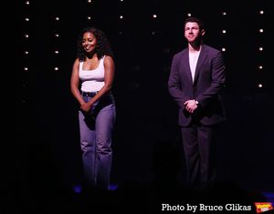 Adrienne Warren and Nick Jonas  Photo