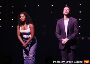 Adrienne Warren and Nick Jonas  Photo