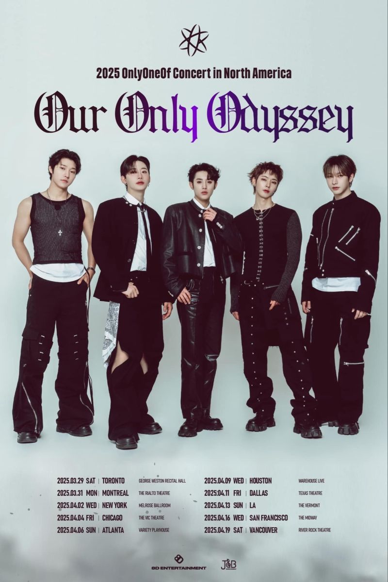 Preview: OnlyOneOf Brings the Our Only Odyssey Tour to Vancouver  Image
