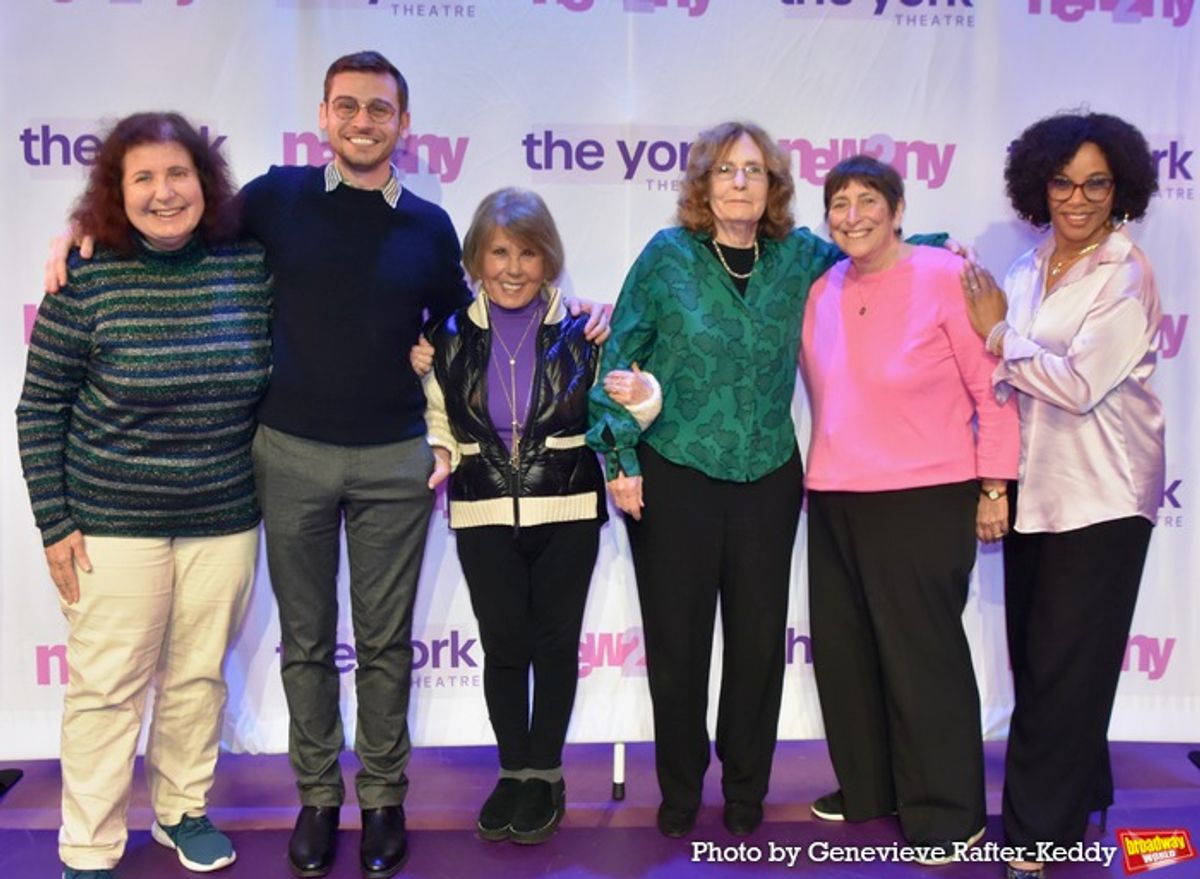 Linda Wielkotz, Joseph Hayward, Riki Kane Larimer, Hattie K. Jutagir, Joan Ross Sorkin and Debra Walton (Interim Associate Artistic Director) at 