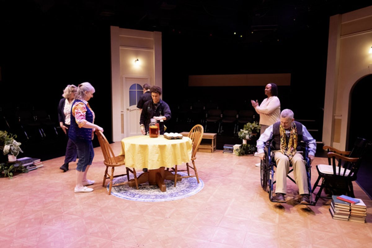 Lauren McCormack, Elizabeth Terrel, Shannon Huneryager, Dwandra Nickole Lampkin, Kevin Theis and Charlie Vivirito at 