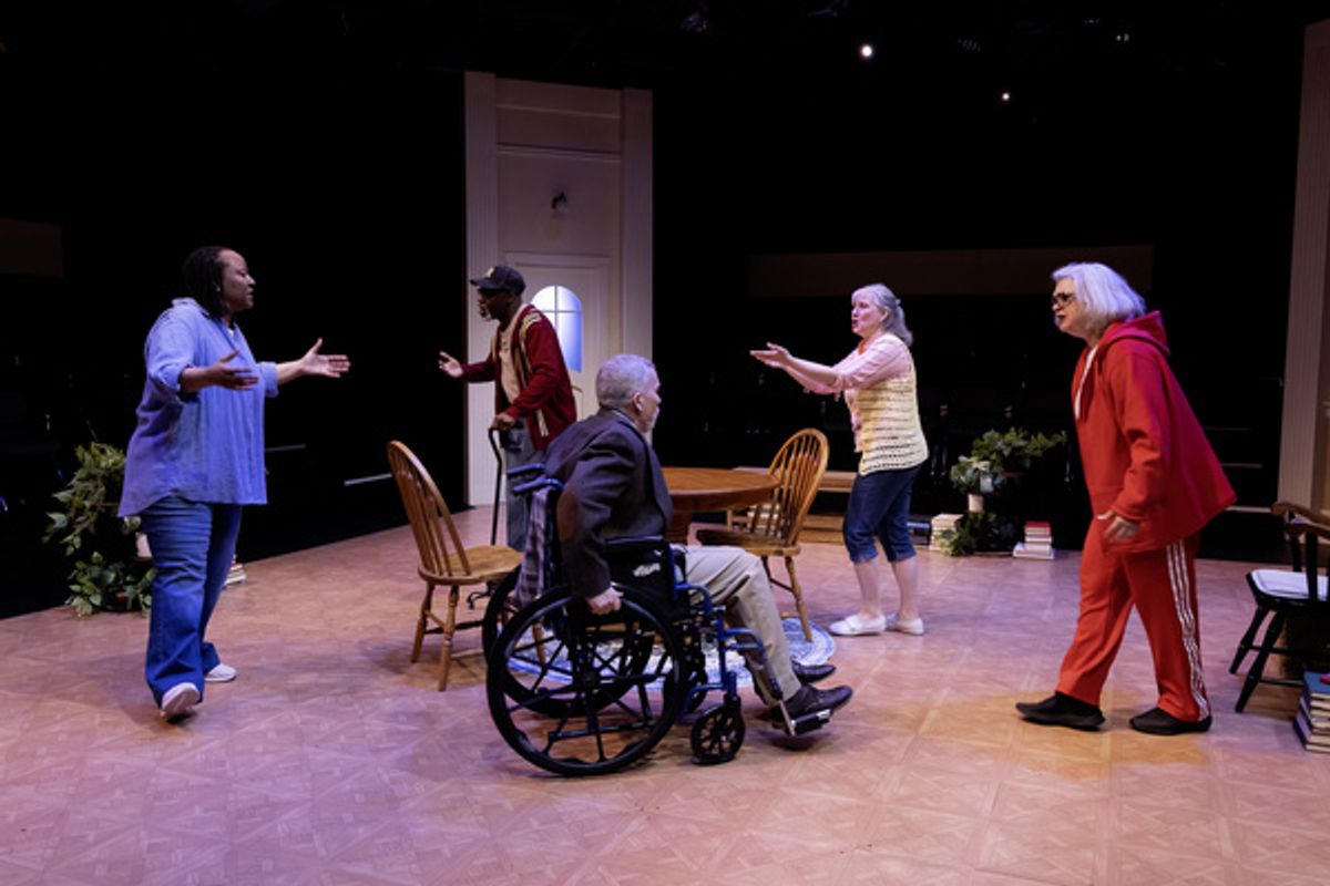 Lauren McCormack, Elizabeth Terrel, Shannon Huneryager, Dwandra Nickole Lampkin and Rico Bruce Wade at 