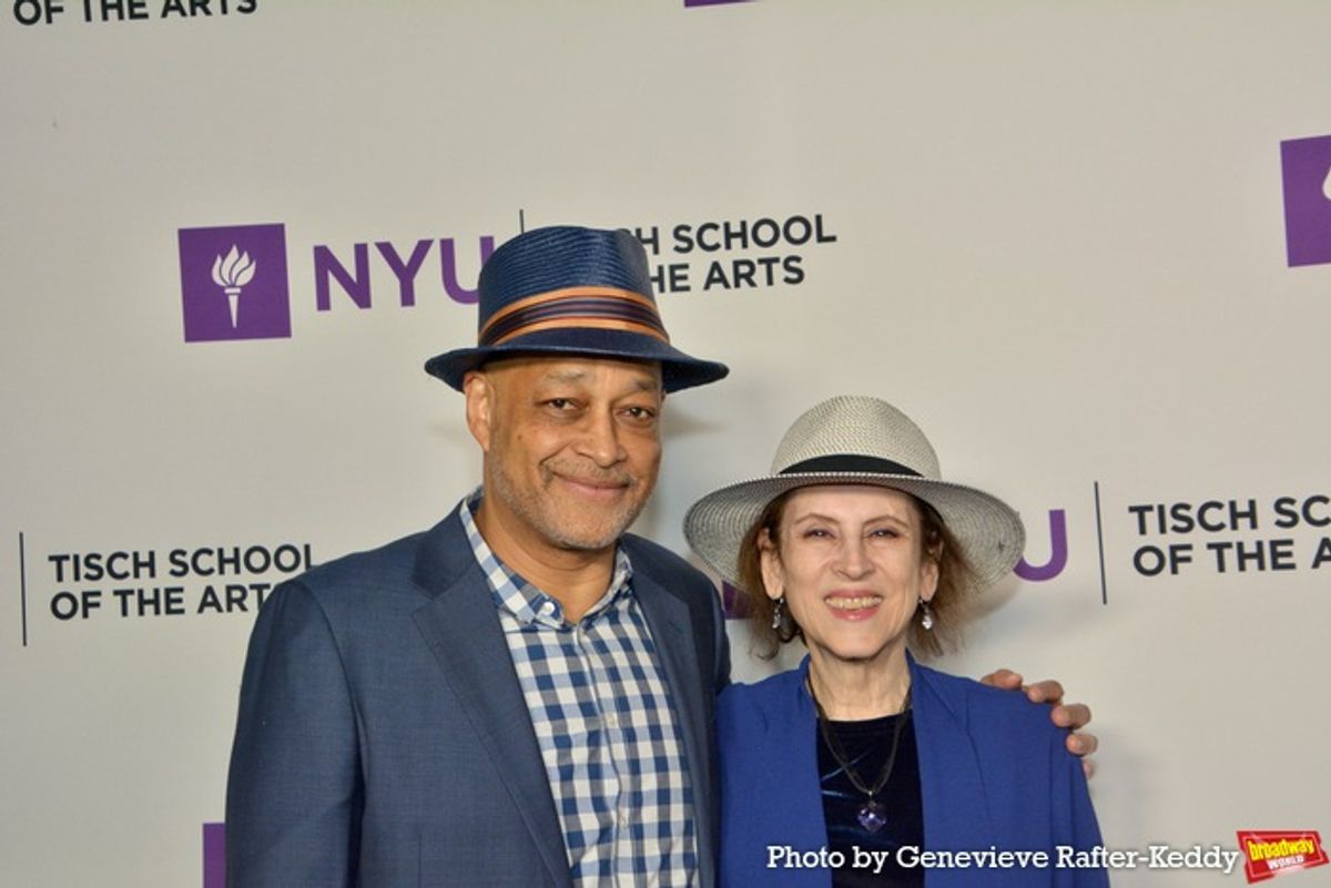 Fred Carlson and Mindi Dickstein at 