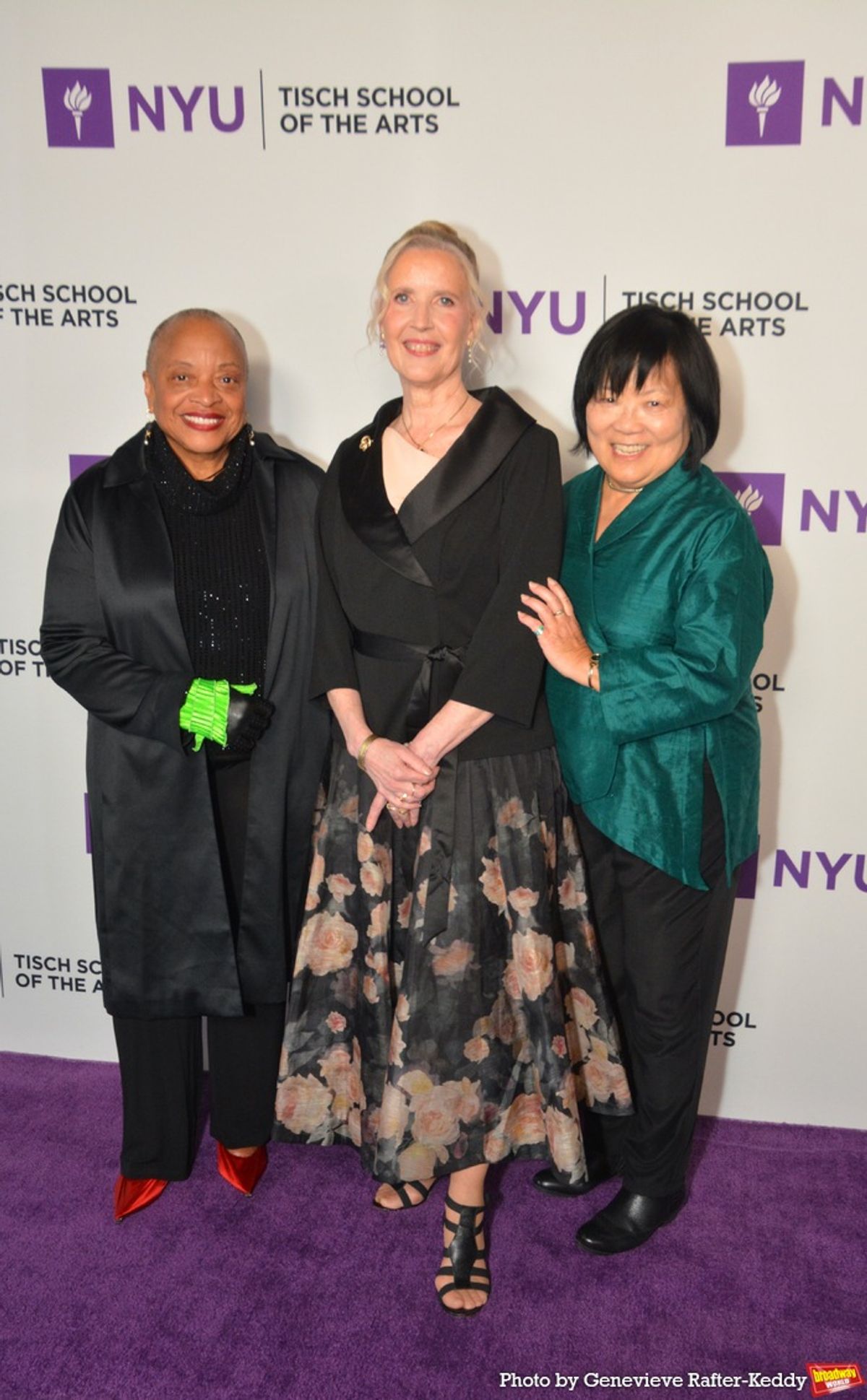 Deborah Willis, Allyson Green and Diane Yu at 
