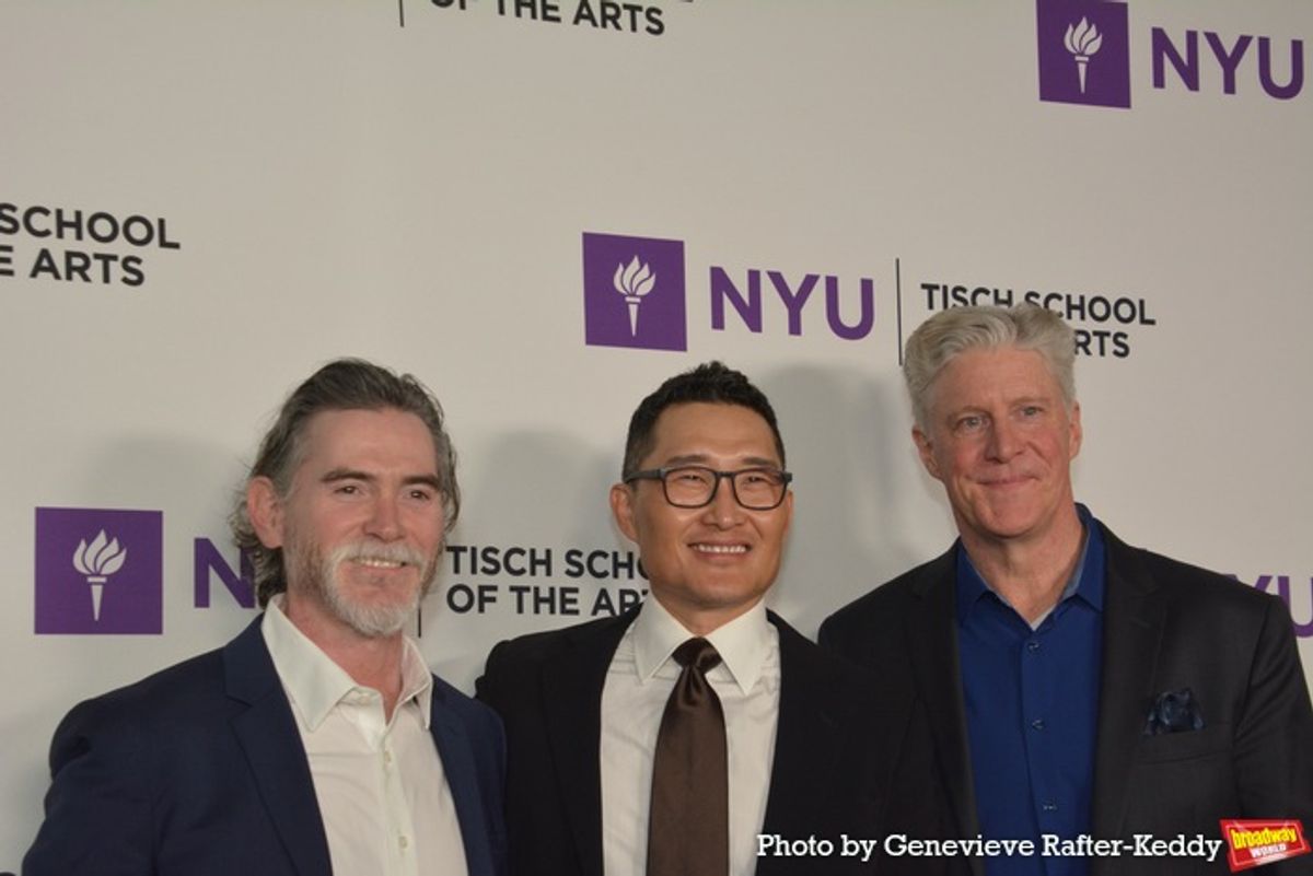 Billy Cruduop, Daniel Dae Kim and Karl Kenzler at 
