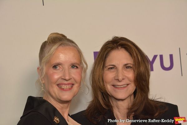 Allyson Green and Linda G. Mills (President NYU) Photo