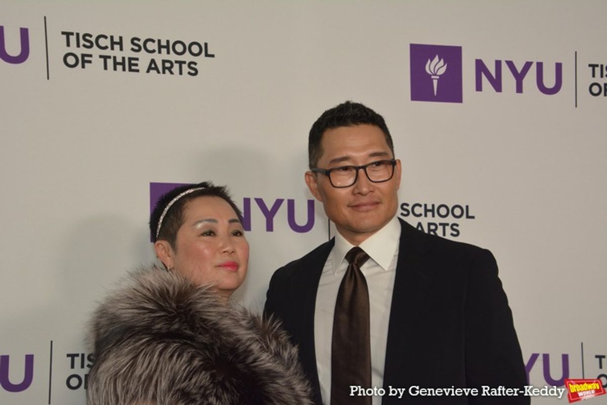 Ceci Chan and Daniel Dae Kim at 