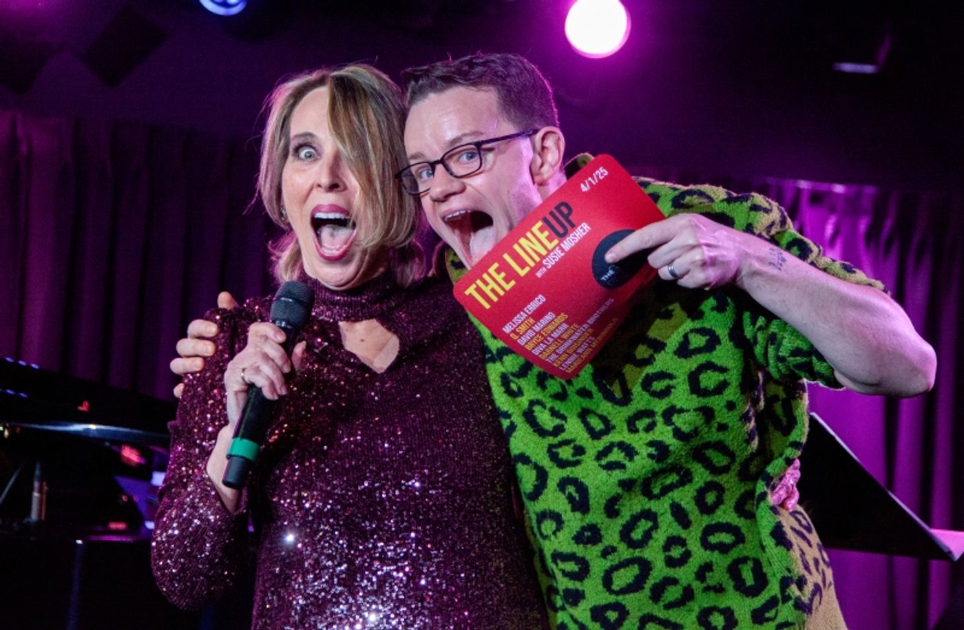 Photos: THE LINEUP WITH SUSIE MOSHER Debuts at The Green Room 42  Image