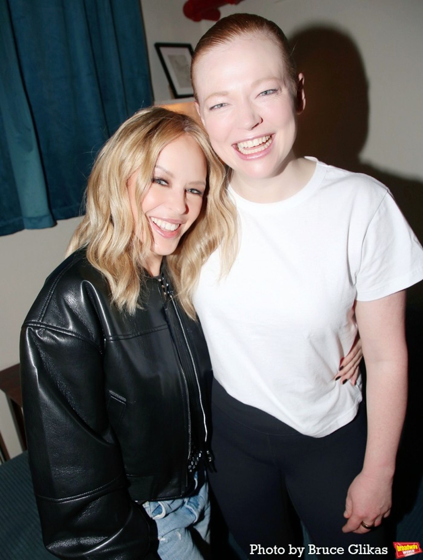 Photos: Kylie Minogue Visits Sarah Snook at THE PICTURE OF DORIAN GRAY  Image