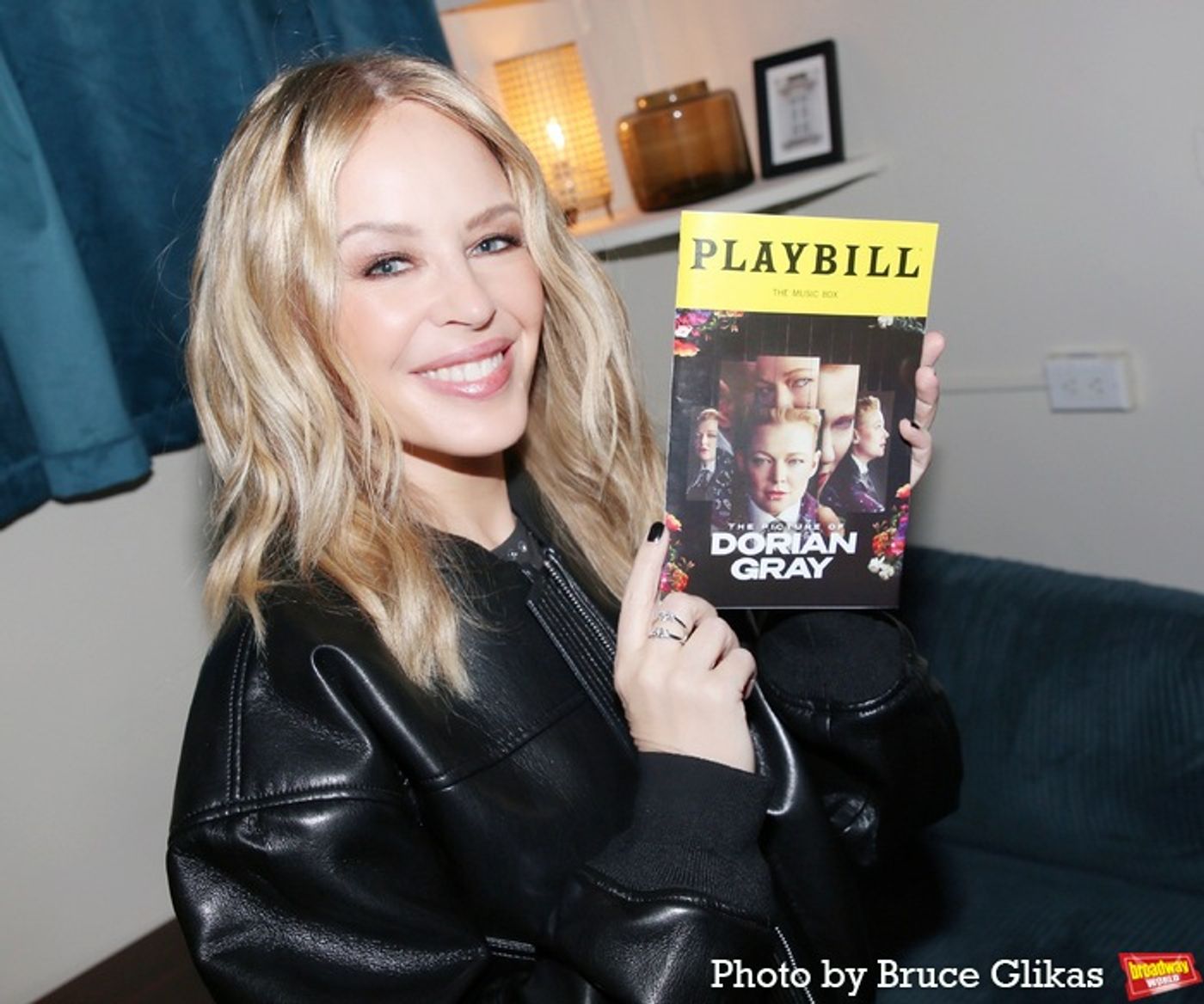 Photos: Kylie Minogue Visits Sarah Snook at THE PICTURE OF DORIAN GRAY  Image
