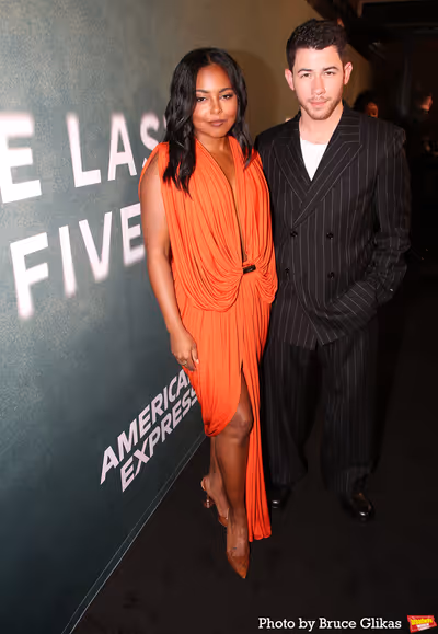 Adrienne Warren and Nick Jonas Photo
