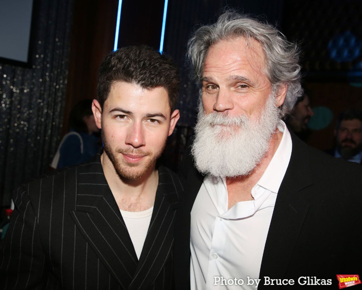Nick Jonas and Michael Park at 