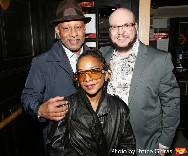 Ruben Santiago-Hudson, Kara Young and Flynn Earl Jones Photo