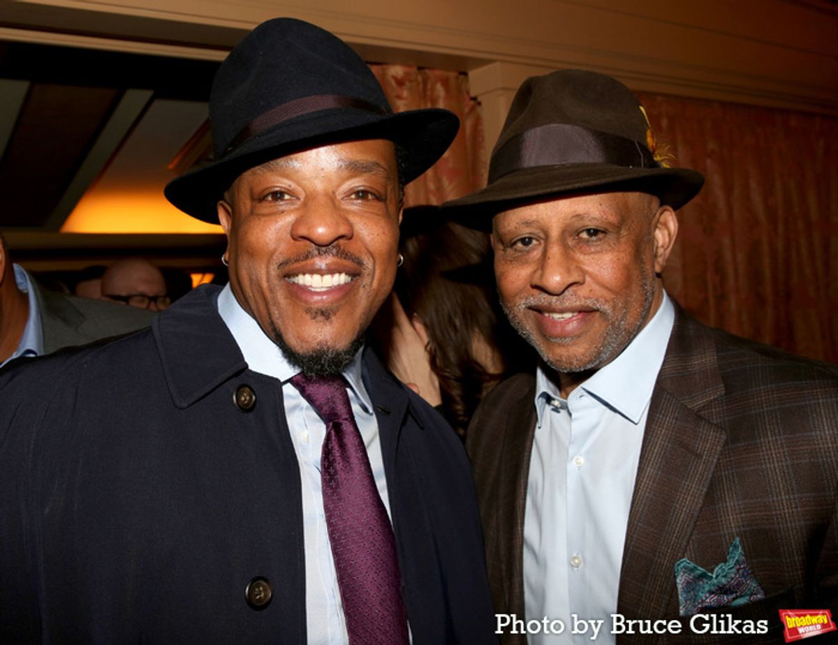 Russell Hornsby and Ruben Santiago-Hudson at 