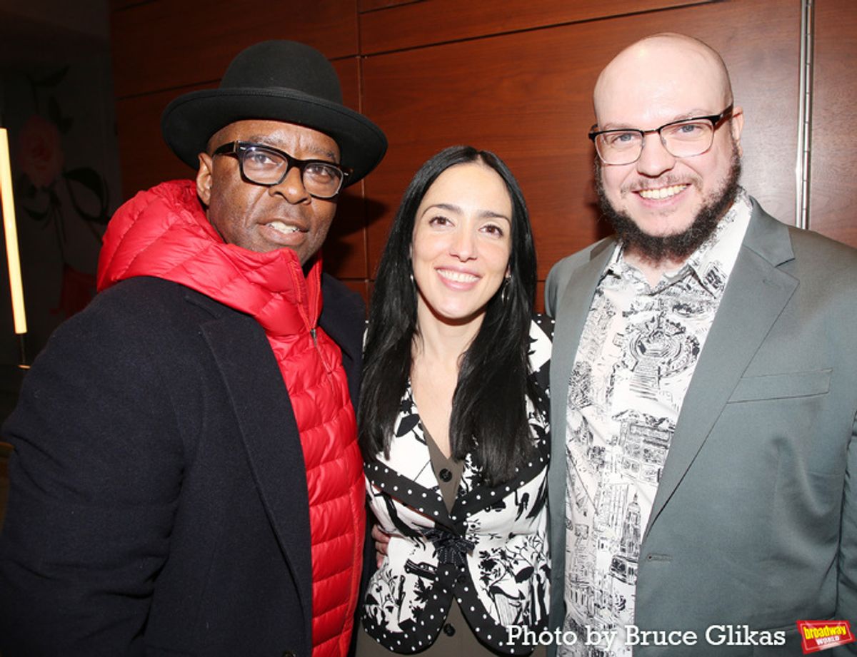 Courtney B. Vance, Lorena Monagas and Flynn Earl Jones at 