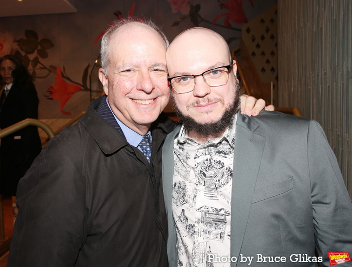 Producer Jed Bernstein and Flynn Earl Jones  at 