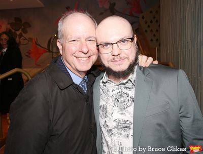 Producer Jed Bernstein and Flynn Earl Jones  Photo