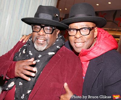 Cedric the Entertainer and Courtney B. Vance Photo