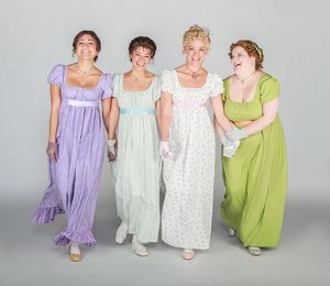 Krystina Alabado, Isabelle McCalla, Ryann Redmond, and Kate Rockwell Photo