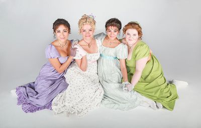Krystina Alabado, Isabelle McCalla, Ryann Redmond, and Kate Rockwell Photo