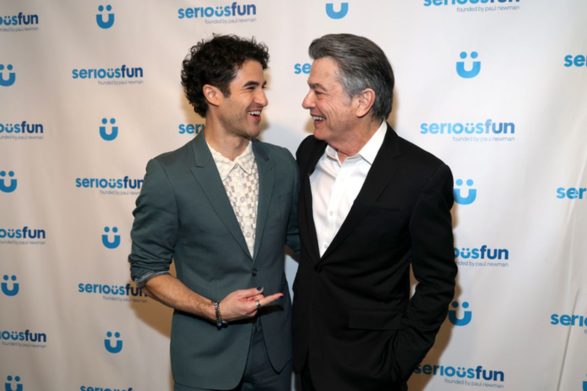 Darren Criss and Peter Gallagher at 