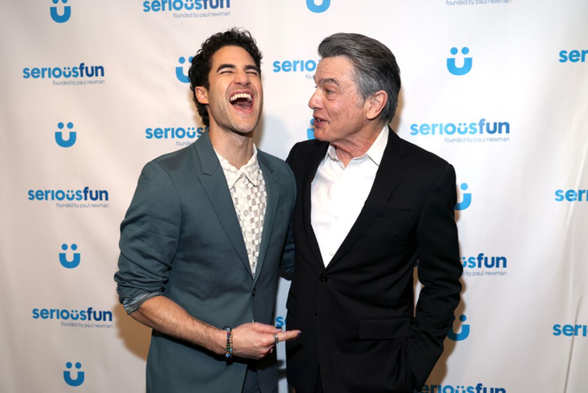 Darren Criss and Peter Gallagher at 