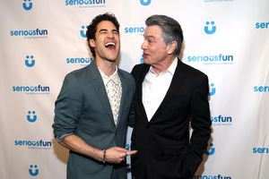 Darren Criss and Peter Gallagher @ BroadwayWorld Darren Criss and Peter Gallagher Photo