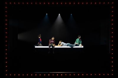 Adelind Horan, Ayana Workman, Japhet Balaban, and Sathya  Photo