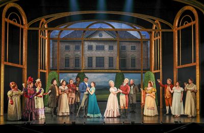 The cast of Regency Girls, 2025. Photo by Jim Cox. Photo
