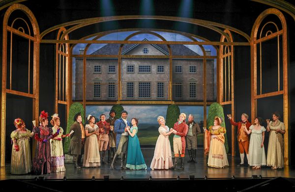 The cast of Regency Girls, 2025. Photo by Jim Cox. Photo