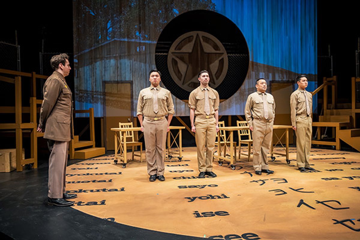 Pictured: (l-r) Paul LaNave, Josh Kwon, Erik Ohno   Dagoberg, Song Kim, Clay Man Soo. Credit Rick Spaulding at 