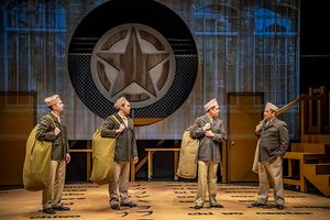 Pictured: (l-r) Erik Ohno Dagoberg, Josh Kwon, Clay Man Soo, Song Kim. Credit Rick Sp Photo