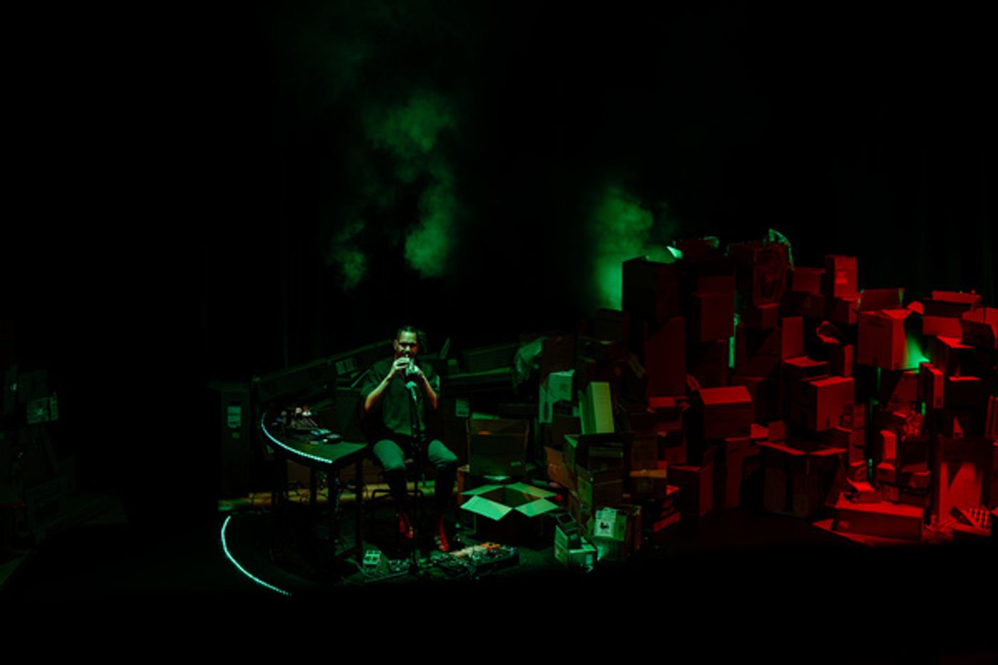 Photos: Ahamefule J. Oluo's THE THINGS AROUND US At Intiman Theatre  Image