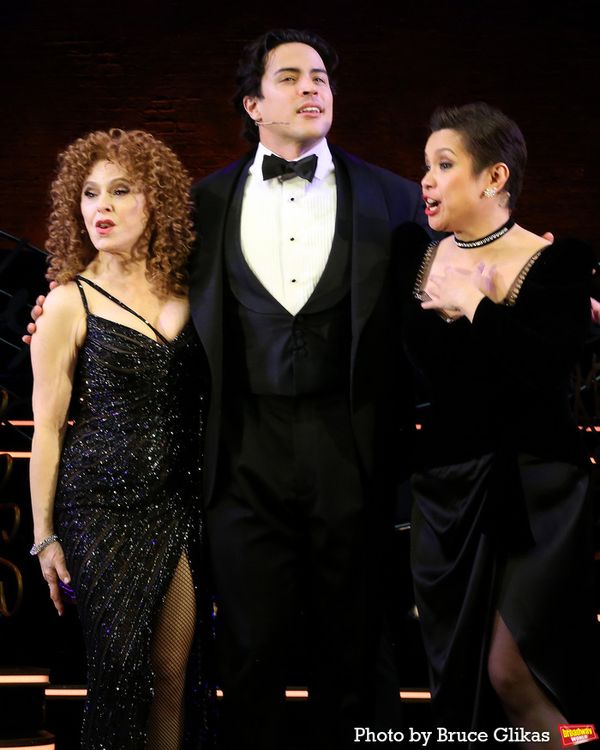 Bernadette Peters, Jacob Dickey and Lea Salonga Photo