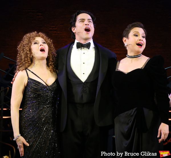 Bernadette Peters, Jacob Dickey and Lea Salonga Photo