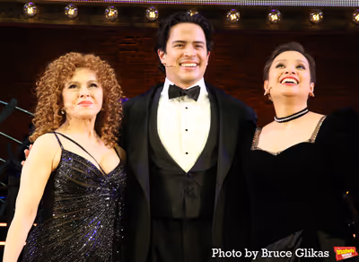 Bernadette Peters, Jacob Dickey and Lea Salonga Photo