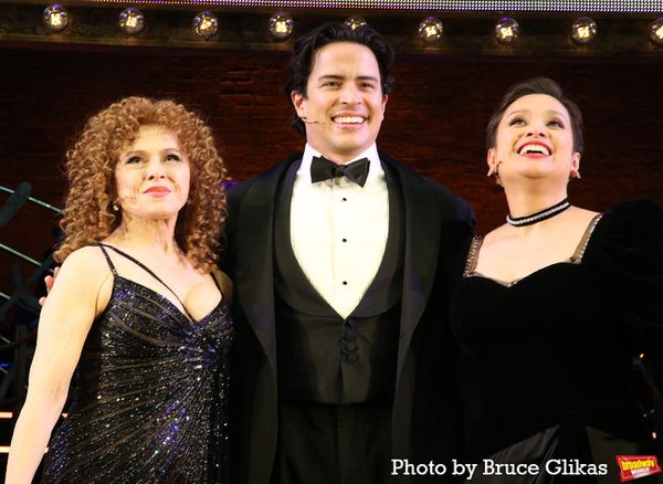 Bernadette Peters, Jacob Dickey and Lea Salonga Photo