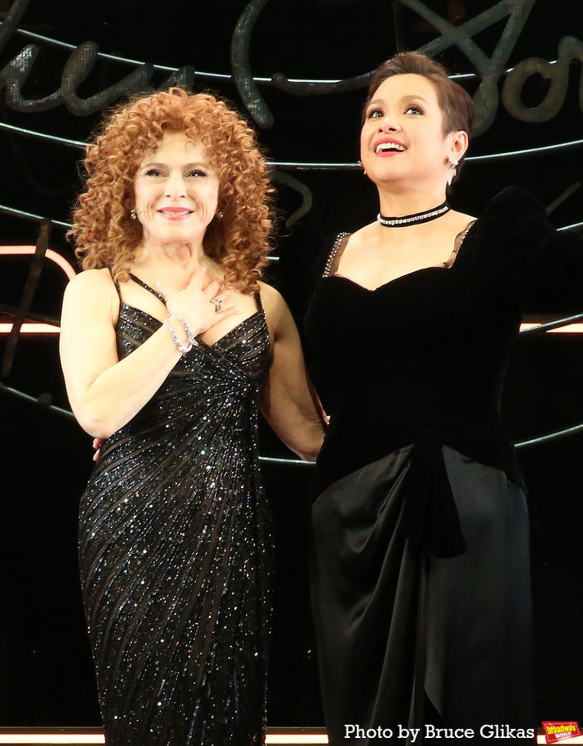 Bernadette Peters and Lea Salonga at 
