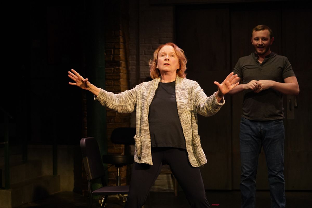 Kate Burton and Kevin Oliver Lynch at 