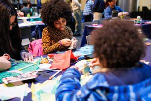 Lincoln Center’s Create-athon: Building a Boat With Clint Ramos Photo
