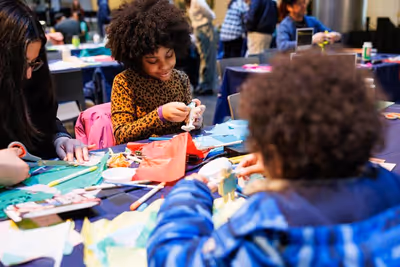Lincoln Center’s Create-athon: Building a Boat With Clint Ramos Photo
