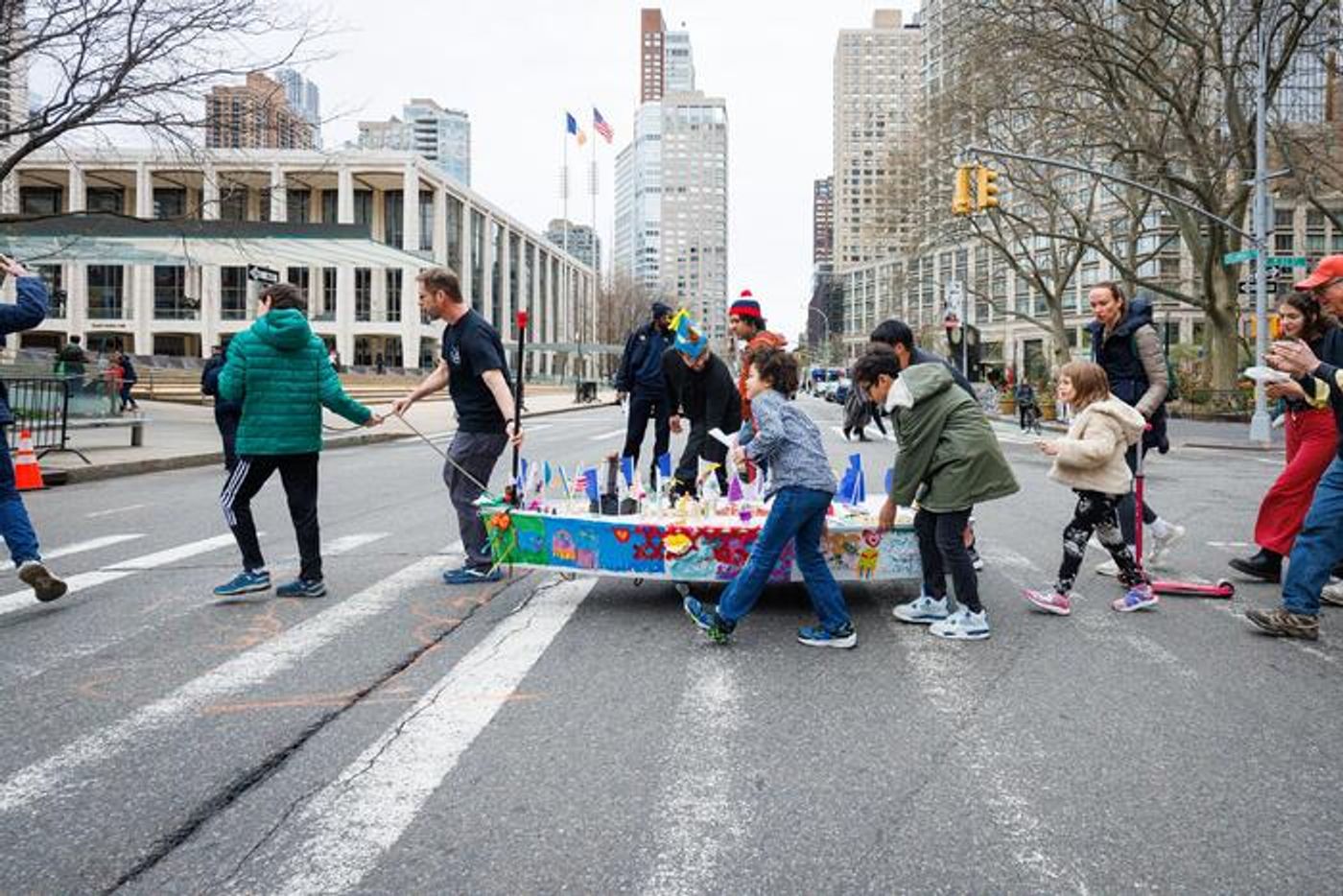 Photos: Lincoln Center’s Create-athon: Building a Boat With Clint Ramos  Image