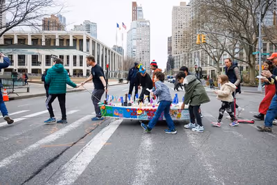 Lincoln Center’s Create-athon: Building a Boat With Clint Ramos Photo