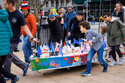 Lincoln Center’s Create-athon: Building a Boat With Clint Ramos Photo