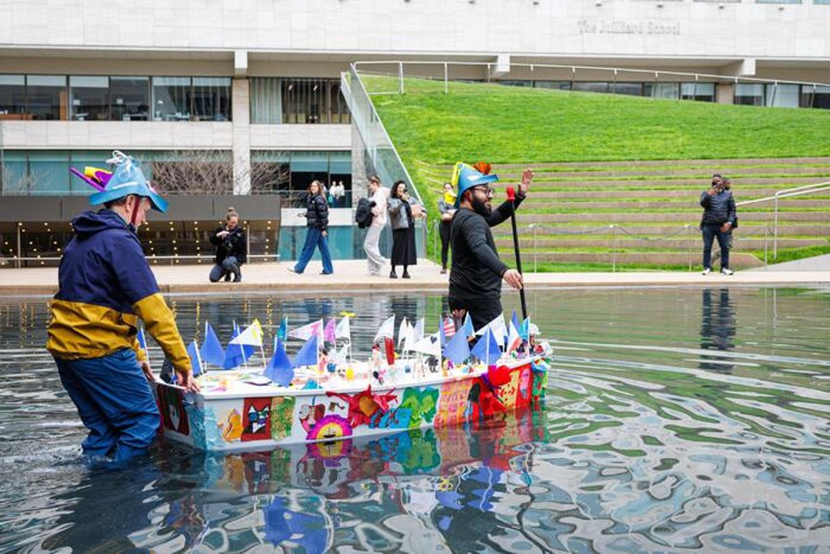 Lincoln Center’s Create-athon: Building a Boat With Clint Ramos at 