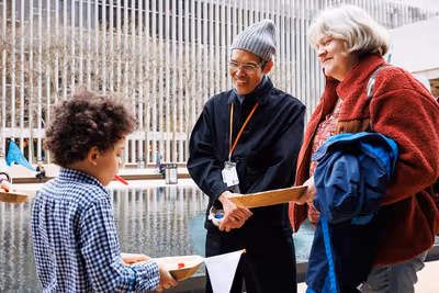 Lincoln Center’s Create-athon: Building a Boat With Clint Ramos Photo