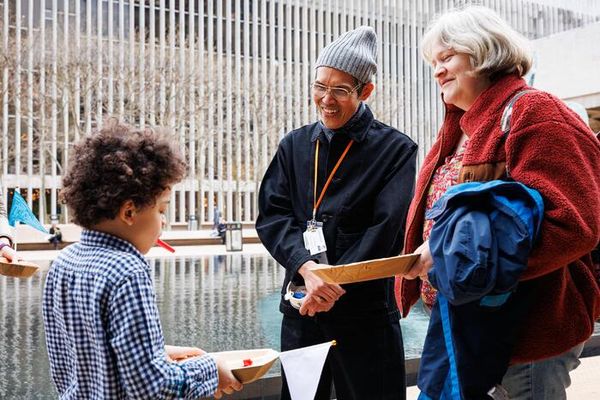 Lincoln Center’s Create-athon: Building a Boat With Clint Ramos Photo