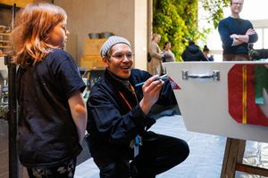 Lincoln Center’s Create-athon: Building a Boat With Clint Ramos Photo